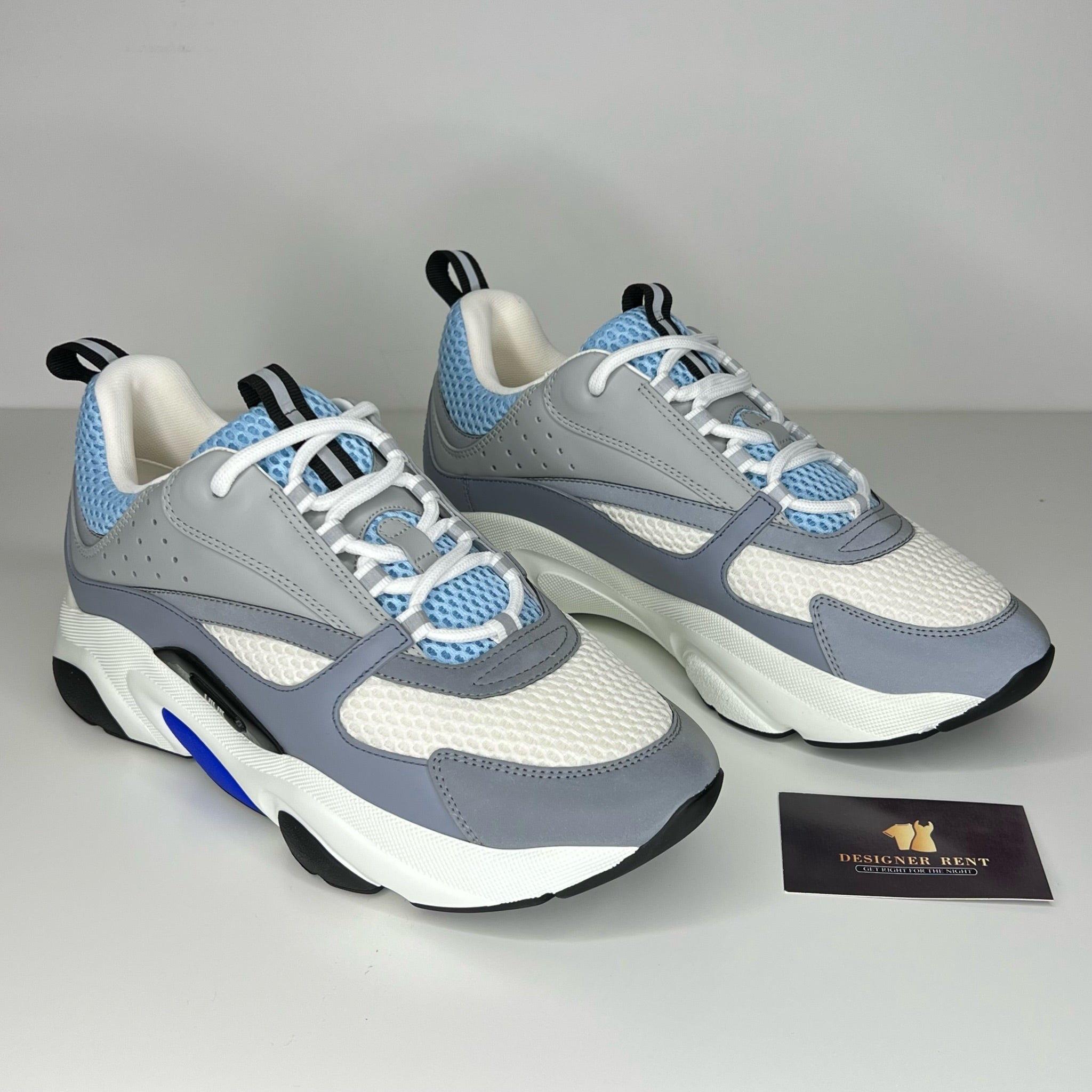 Dior B22 Sneaker - Blue, White & Grey – Designerent