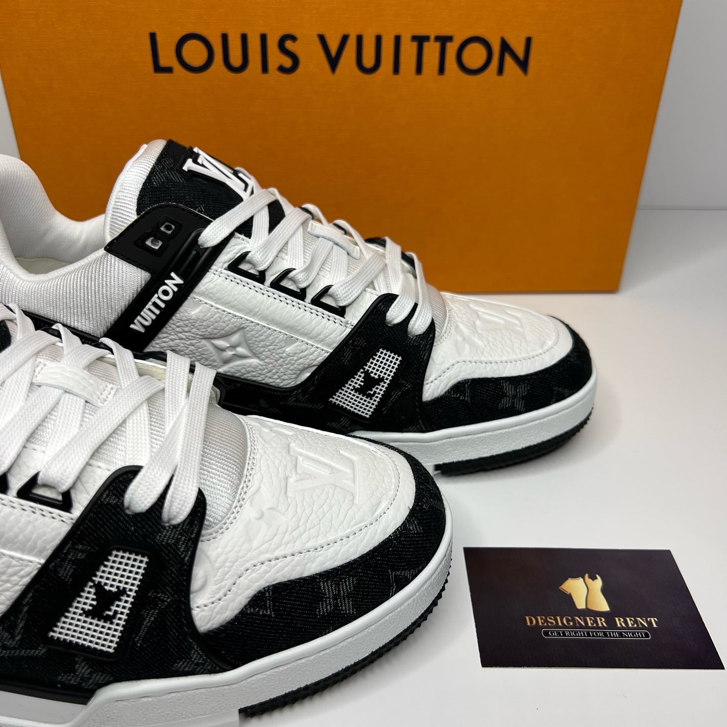 Louis Vuitton LV Trainers - Black Denim