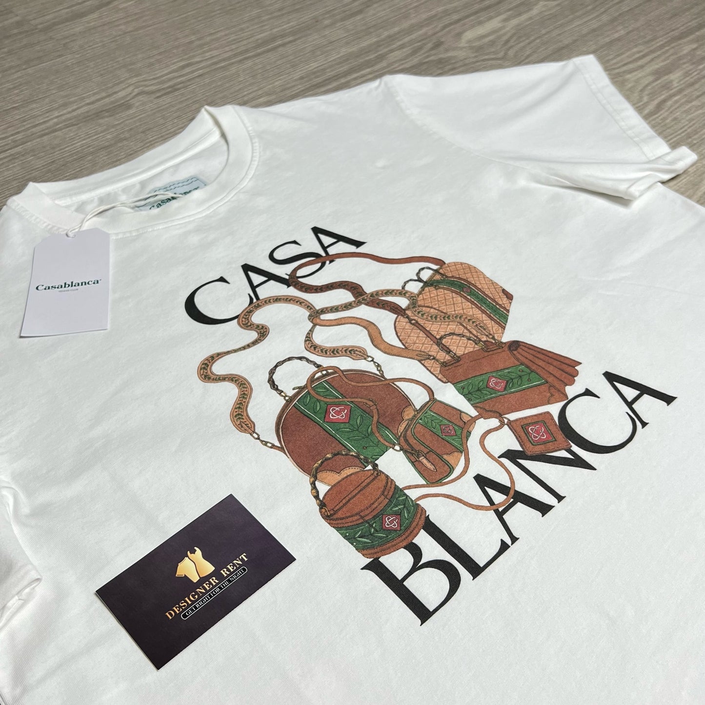 Casablanca Handbag T-Shirt