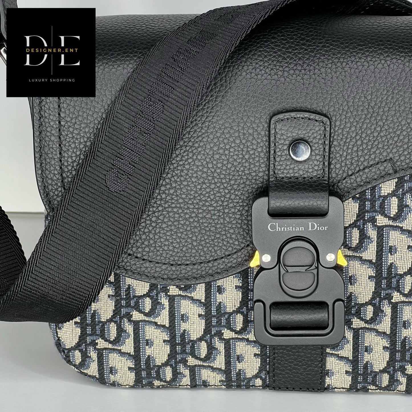 Dior Mini Saddle Bag With Strap