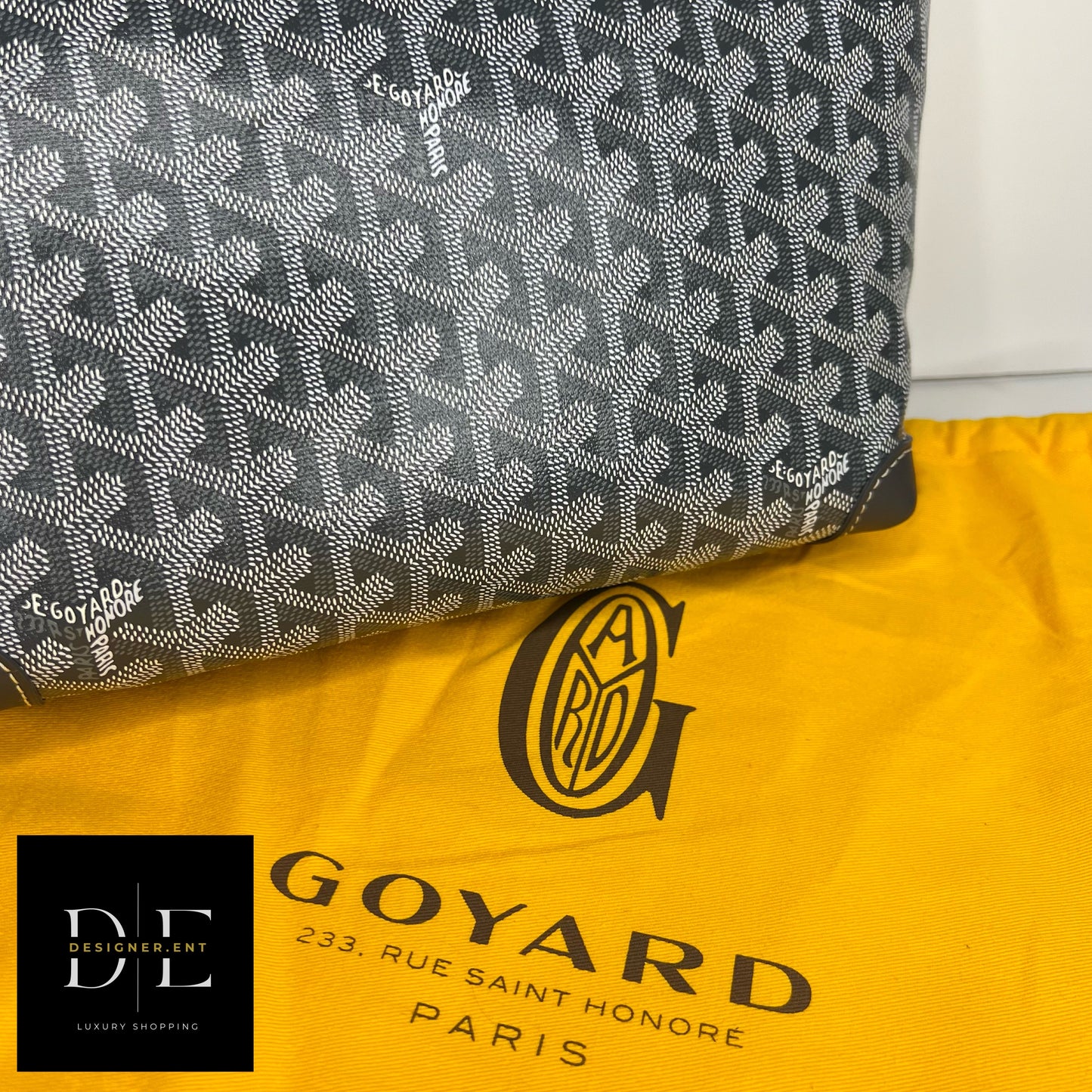 Goyard Conti Pouch Grey